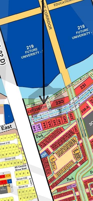DHA CITY PLOT FOR SALE CBD COMMERCIAL