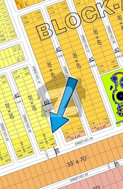 6 Marla Top Location Plot For Sale In A Block Faisal Hills