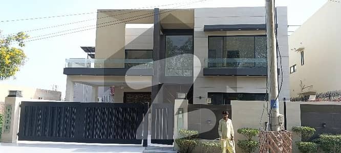 Kanal facing Park modern design beautiful house for sale