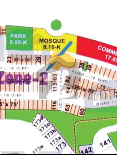 بحریہ گارڈن سٹی - زون 2 بحریہ گارڈن سٹی,بحریہ ٹاؤن,اسلام آباد میں 12 مرلہ رہائشی پلاٹ 1.05 لاکھ میں برائے فروخت۔