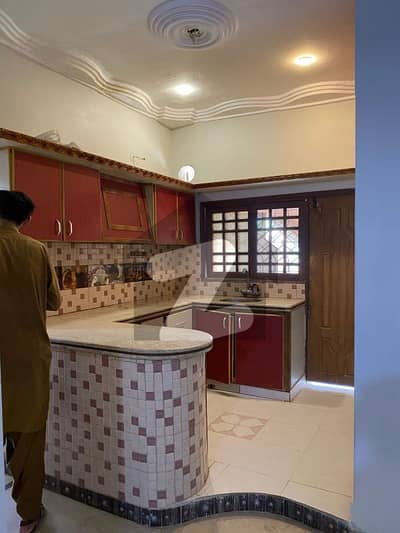 200 Sq Yd 3 Bed Lounge Ground &Amp; First Floor Available | Near Main Road | Marble Flooring | Prime Location | 75K Rent