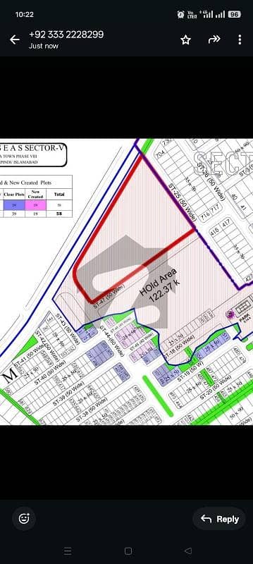 بحریہ گرینز۔ اوورسیز انکلیو - سیکٹر 5 بحریہ گرینز۔ اوورسیز انکلیو,بحریہ ٹاؤن فیز 8,بحریہ ٹاؤن راولپنڈی,راولپنڈی میں 1 مرلہ پلاٹ فارم 76.0 لاکھ میں برائے فروخت۔