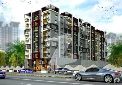 مسکان چورنگی کراچی میں 2 کمروں کا 4 مرلہ فلیٹ 1.1 کروڑ میں برائے فروخت۔