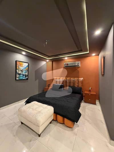 ONE BED LUXURIOUS FURNISHED APARTMENT FOR SALE AT BAHRIA TOWN PRIME LOCATION