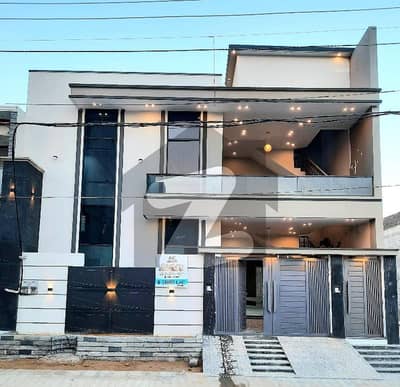 LUXURIOUS BRAND-NEW 240 SQUARE YARDS WEST OPEN 40 WIDE ROAD HOUSE FOR SALE IN CAPITAL COOPERATIVE SOCIETY SECTOR 35-A SCHEME 33 KARACHI