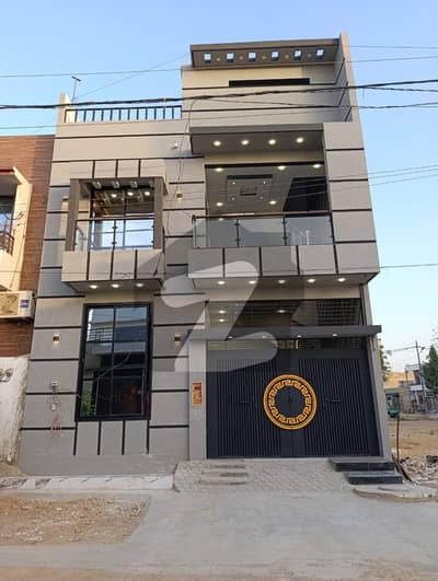 40 Ft Wide Road 120 Sq Yard House Ground + One Available For Sale Sector Q Gulshan E Maymar