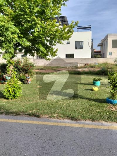 24 Marla Awesome Location Near Main Double Road And Park Level Plot Available For Sale D-12 In Islamabad