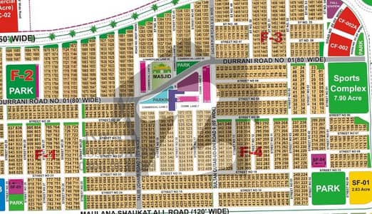 20 Marla Residential Plot In DHA Phase 1 - Sector F Is Available For Sale