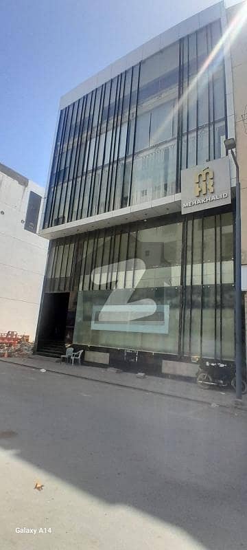 1850sqft Ground With 1850sqft Basement Bukhari Commercial DHA Defence Phase 6 Bukhari Commercial Karachi