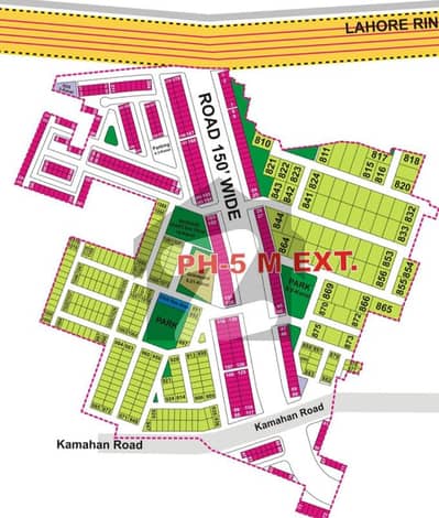 Hot Deal 4 Marla Commercial Plot for Sale in DHA Phase 5 M Extension