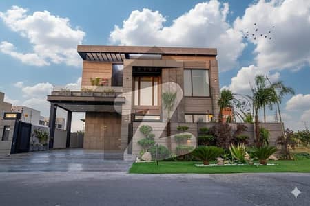 10 Marla BRAND NEW ULTRA MODERN DESIGNED BUNGALOW WITH BASEMENT FOR SALE TOP LOCATION IN DHA PHASE 7