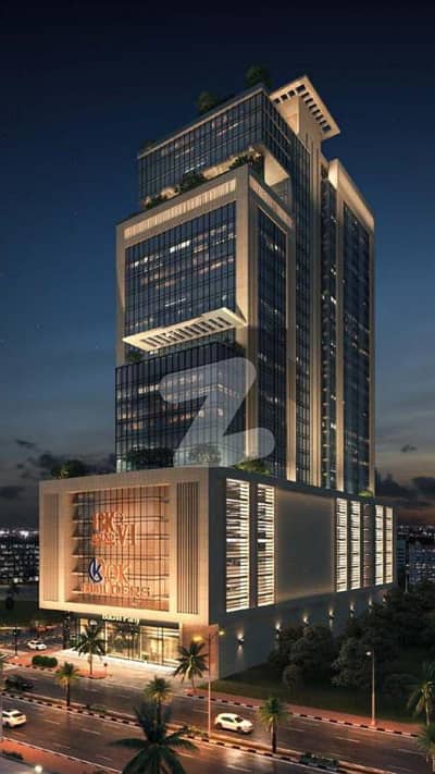 آئی آئی چندڑیگر روڈ کراچی میں 4 مرلہ دفتر 1.78 کروڑ میں برائے فروخت۔