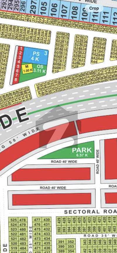 Q Block 5 Marla Pine Avenue Road Plot For Sale