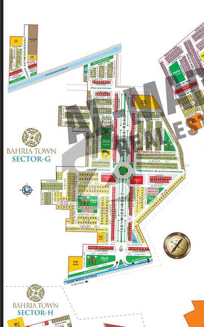 5 Marla On ground Possession Plot For Sale in BAHRIA TOWN SECTOR G MAIN JATI UMRAH ROAD NEAR ADDA PLOT OPEN FORM ZERO TAX