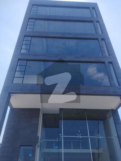 8 Marla 5 Floor Plaza For Rent On Very Hot Location With Huge Car Parking