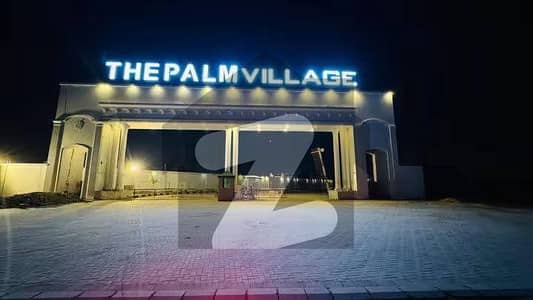 150 Sq Yard Corner Bungalow for Sale in Palm Village | Double Storey | Main Avenue