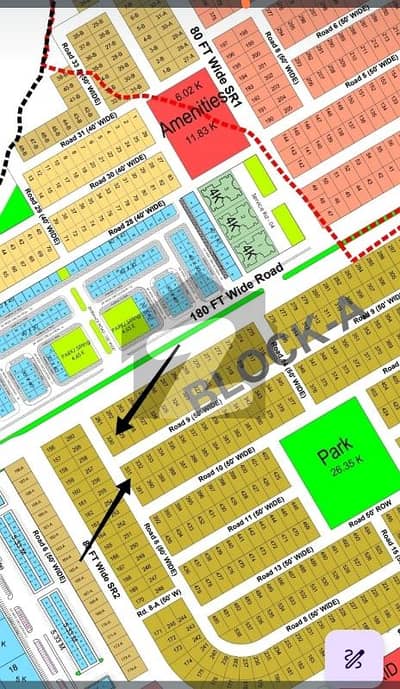 1 Kanal Plot 330 & 331. Road 9. Sector A. Margallah Orchard. Islamabad