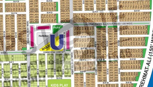Spacious 1 Kanal Plot Build Your Luxurious Lifestyle Plot Sector U in DHA MULTAN PHASE- 1