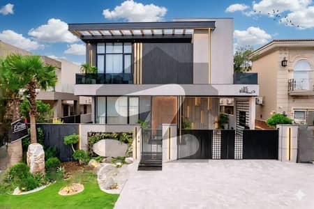 10 Marla Top Quality Build Luxurious Beautiful Modern Design Villa For Sale In DHA Lahore Phase 7 Prime Location