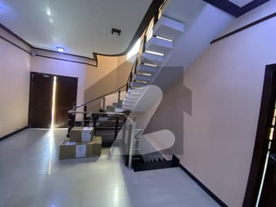 300 Yards Basement Plus ground and first floor Townhouse Available On Rent At Sindhi Muslim Society