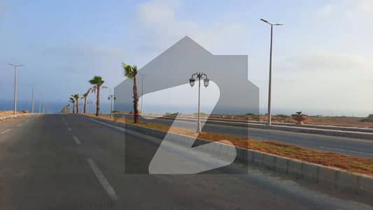 Prime Location 600 Sq Yds Sea View Open Plot Phase 1