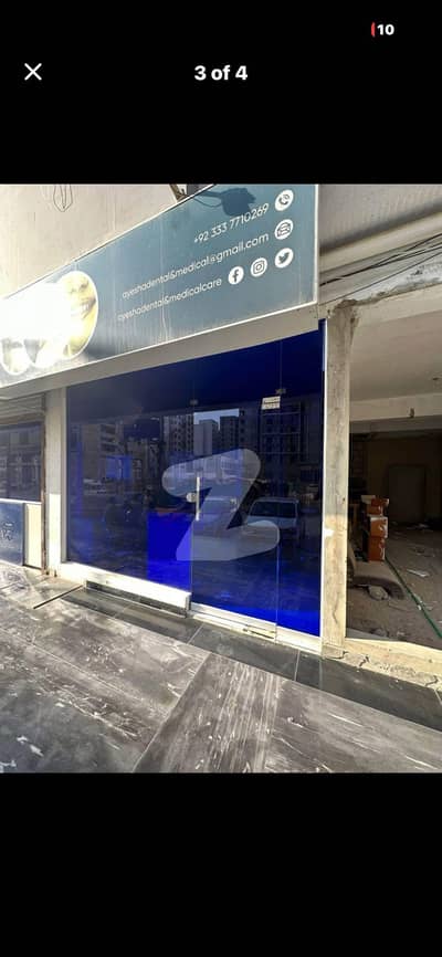 شانزیل ایکسکلوسیو ملیر لِنک ٹُو سُپر ہائی وے,کراچی میں 12 مرلہ Studio دکان 2.25 کروڑ میں برائے فروخت۔