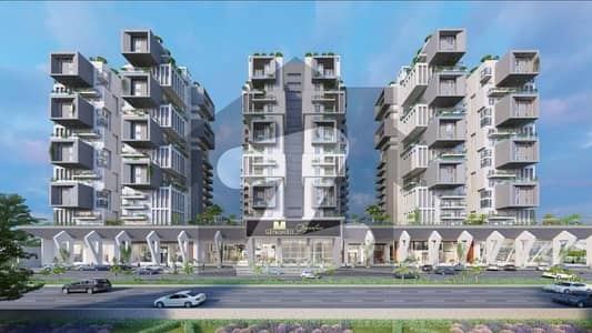 میٹروپولیس سیگنیچر جناح ایونیو,کراچی میں 2 کمروں کا 7 مرلہ فلیٹ 2.8 کروڑ میں برائے فروخت۔