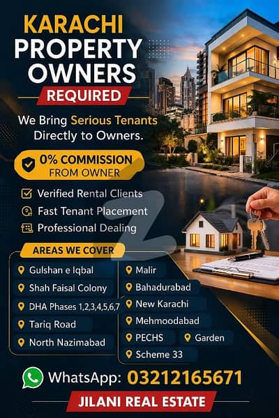 1000 Square Feet Flat In Saddar Best Option