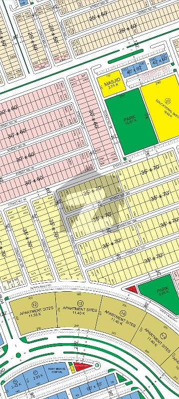 10 Marla Sun Face Plot Block A Faisal Hills For Sale