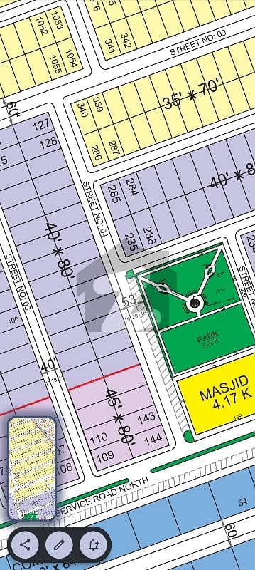 فیصل ہلز - بلاک بی فیصل ہلز,اسلام آباد میں 14 مرلہ رہائشی پلاٹ 1.4 کروڑ میں برائے فروخت۔