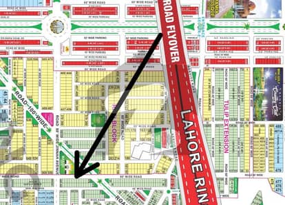 Prime And Builder Location Facing Mosque 5 Marla Residential Plot Jinnah Block Bahria Town Lahore