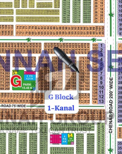 G Block 1-kanal On Ground Plot For Sale All Dues Clear Lda City Lahore