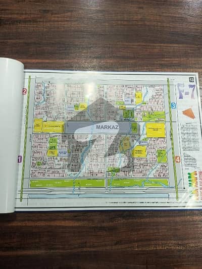 F7 Markaz commercial plot front back open very prime location