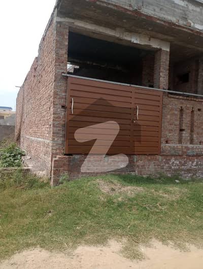 7 Marla Under Construction single story House For Sale In   Nishat Garden Boundary Wall Project At Most Attractive Location Reasonable Demand.