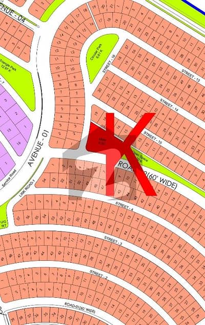 1 Kanal Residential Plot Available For Sale In The Heart Of DHA5 Islamabad