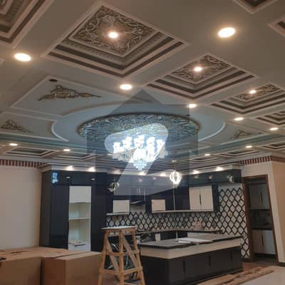 240 Square Yards 4 Bed DD Brand New 1st Floor Portion West Open Ultra Luxury Modern In VIP Block 5 Gulshan 60 Feet Road