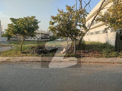 1 Kanal Park Facing South Face Plot For Sale In Sector B DHA Phase 2 Islamabad: