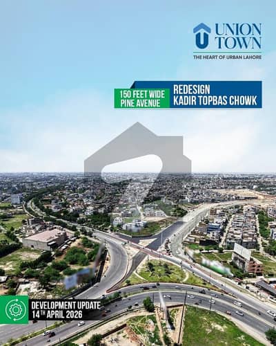 Main Pine Avenue Road 8 Marla Commercial Plot Available On 2.5 Year Easy Installment Plan in Union Town