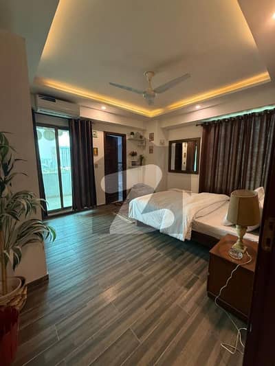 1035 Sq. Yrds Beautifully Maintained Two Bedroom (TV-Lounge) Appartment, Available For Sale, In Block-C, TopCity-1, ISlamabad.