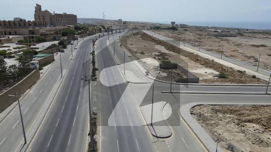 600 Sq Yds Sea Facing Open Plot in Prime Location