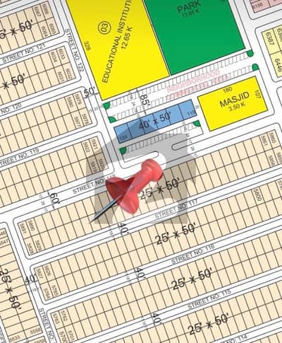 5 Marla C Block Prime Location Plot Available For Sale