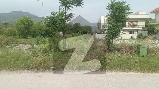 D-12/2 Corner Plot Margalla Road 15 Marla Extra Land Back Open