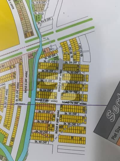 5 Marla Plot For sale Bahria Enclave