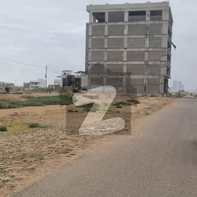 600 Sq. Yards Commercial Plot For Sale DHA Phase 8, Beach Avenue, Karachi