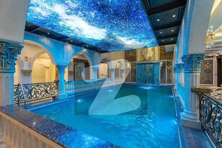 One Kanal Brand New Luxury Ultra-Modern Design Most Beautiful Full Basement Home Theater Swimming Pool Bungalow For Sale At Prime Location Of DHA Lahore Near To Park & Commercial Market