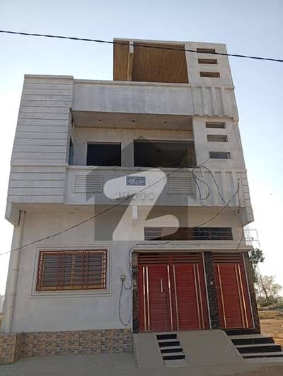 Double Story incomplete Banglow at Saadi Gardens.