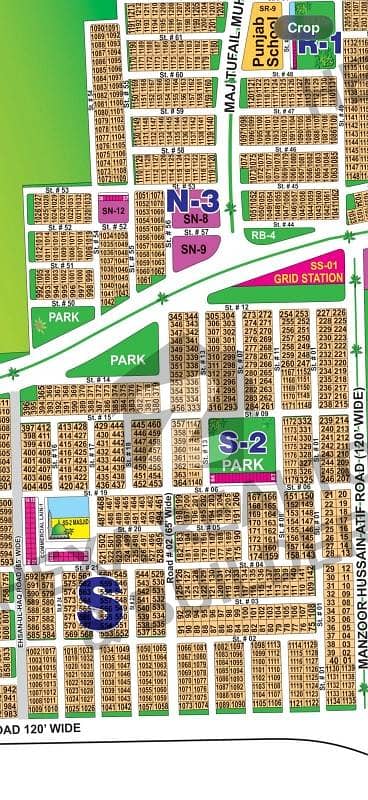 DHA Multan Sector S Corner Plot