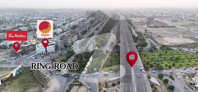 PLOT FOR SALE AT PINE AVENUE FACING RING ROAD OPPOSITE LAKE CITY DOWNTOWN