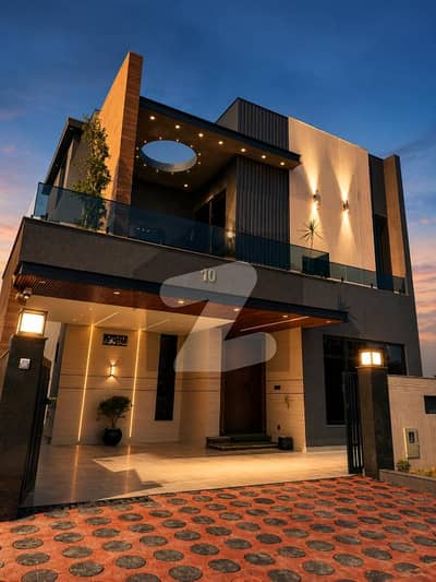5 Marla Brand New ultra Modern Design House For Sale In DHA Phase 9 Town Top Location Near To Park