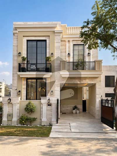 5 Marla Brand New Modern Design Classical House For Sale In DHA 9 Town Top Location